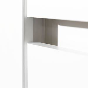 Drehtürenschrank Nidda ohne Spiegeltür Alpinweiß - Breite: 91 cm