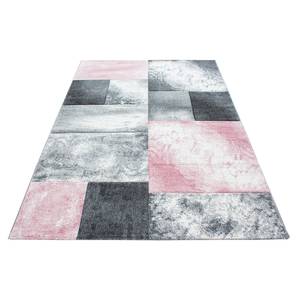 Tapis Ditzum Polypropylène - Rose - 120 x 170 cm - Rose foncé - 120 x 170 cm