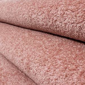 Laagpolig vloerkleed Aurich polypropeen - roze - 120 x 120 cm - Roze - 120 x 120 cm