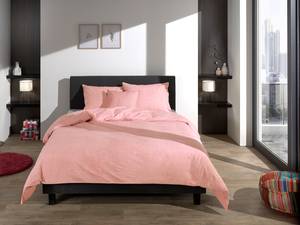 Parure de lit en coton renforcé Lino Coton - Rouge - Rouge - 220 x 140 cm