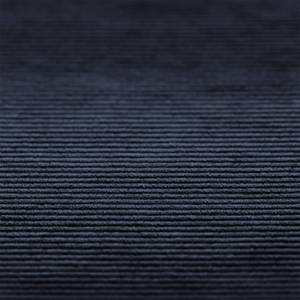 Copripiumino e federa Velluto a Coste Cotone - Blu - Blu - 220 x 155 cm