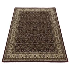 Tapis à poils courts Haima Polypropylène - Rouge - 80 x 150 cm - Rouge - 80 x 150 cm