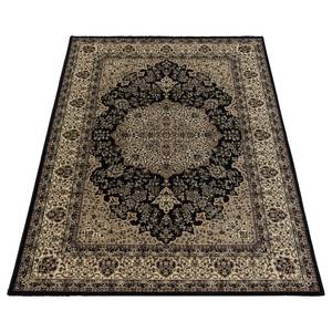 Laagpolig vloerkleed Alhami polypropeen - zwart - 160 x 230 cm - 160 x 230 cm