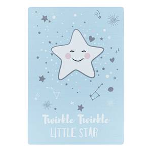 Kindervloerkleed Twinkle Twinkle polypropeen - blauw - 160 x 230 cm - Blauw - 160 x 230 cm