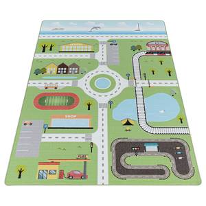 Tapis pour enfants Autoteppich Polypropylène - Vert - 120 x 170 cm - Vert - 120 x 170 cm