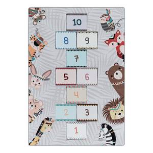 Tapis enfant Marelle Polypropylène - Gris - 160 x 230 cm - 160 x 230 cm