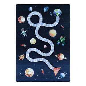 Tapis enfant Espace Polypropylène - Bleu marine - 100 x 150 cm - 100 x 150 cm