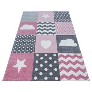 Tapis enfant Rose Polypropylène - Rose - 160 x 230 cm - 160 x 230 cm