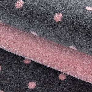 Kindervloerkleed Hart polypropeen - roze - 80 x 150 cm - 80 x 150 cm