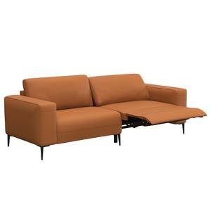 3-Sitzer Sofa KEDRO Echtleder - Echtleder Danbi: Cognac - Ausrichtung rechts