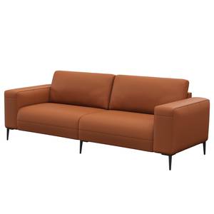 3-Sitzer Sofa KEDRO Echtleder - Echtleder Danbi: Kastanienbraun - Ausrichtung links