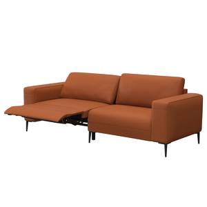 3-Sitzer Sofa KEDRO Echtleder - Echtleder Danbi: Kastanienbraun - Ausrichtung links