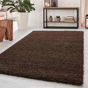 Tapis épais Hönen Polypropylène - Marron - 60 x 110 cm - Marron - 60 x 110 cm