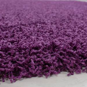 Tapis épais Hönen Polypropylène - Violet foncé - 80 x 80 cm - Violet foncé - 80 x 80 cm