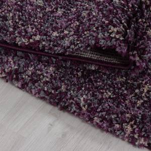 Tappeto a pelo lungo Werne Polipropilene - Lilla scuro - 80 x 150 cm - Viola scuro - 80 x 150 cm