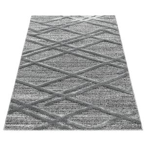 Tapis Santiago Polypropylène - Gris - 80 x 150 cm - 80 x 150 cm