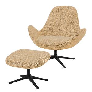 Sessel HOUSTON Chenille Enne: Honiggelb