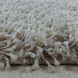 Hoogpolig vloerkleed Eisenberg polypropeen - beige - 160 x 160 cm - Beige - 160 x 160 cm