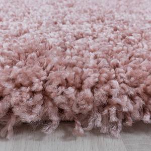 Hoogpolig vloerkleed Eisenberg polypropeen - roze - 200 x 200 cm - Roze - 140 x 200 cm