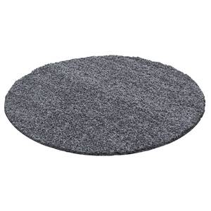 Tapis épais Weselberg Polypropylène - Gris - 120 x 120 cm - Gris - 120 x 120 cm