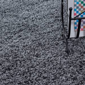 Tapis épais Weselberg Polypropylène - Gris - 120 x 120 cm - Gris - 120 x 120 cm