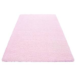 Hoogpolig vloerkleed Weselberg polypropeen - roze - 100 x 200 cm - Roze - 100 x 200 cm