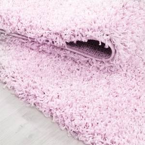 Tappeto a pelo lungo Weselberg Polipropilene - Rosa - 100 x 200 cm - Rosa - 100 x 200 cm