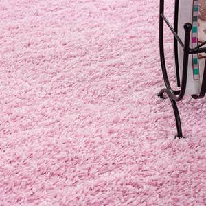 Tapis épais Weselberg Polypropylène - Rose - 200 x 200 cm - Rose - 200 x 200 cm