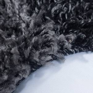Hoogpolig vloerkleed Otterberg polypropeen - zwart - 120 x 170 cm - Zwart - 120 x 170 cm