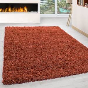 Tapis épais Weselberg Polypropylène - Terracotta - 160 x 230 cm - Terre cuite - 160 x 230 cm