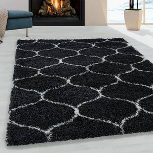 Tapis épais Metzingen Polypropylène - Anthracite - 120 x 170 cm - Anthracite - 120 x 170 cm