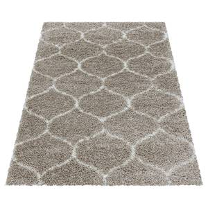 Hochflorteppich Metzingen Polypropylen - Beige - 160 x 230 cm - Beige - 160 x 230 cm