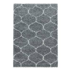 Tapis épais Metzingen Polypropylène - Gris - 120 x 170 cm - Gris - 120 x 170 cm