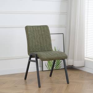 Chaises capitonnées Zarat - Lot de 2 Vert vieilli