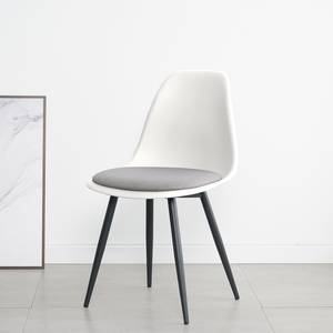 Gestoffeerde stoel Annaba set van 2 Wit