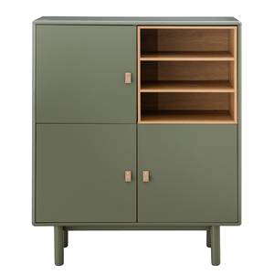 Buffet LINDALE largeur 100 cm Vert olive