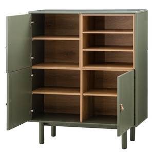 Buffet LINDALE largeur 100 cm Vert olive