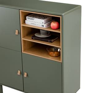 Buffet LINDALE largeur 100 cm Vert olive