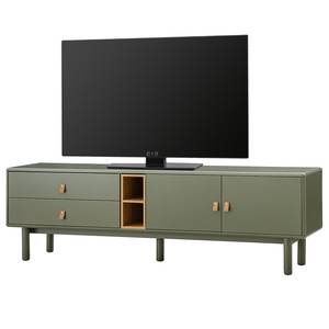 Tv-meubel LINDALE 180 cm Olijfgroen