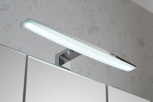 Spiegelkast Quickset 937 verwerkt hout - grijs - incl. verlichting - Breedte: 65 cm