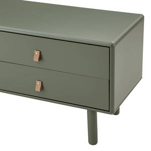 Meuble TV LINDALE 140 cm Vert olive