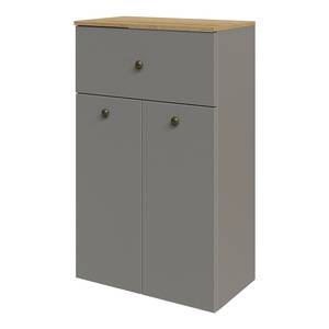 Salle de bain Quickset 937 - Type C Bois manufacturé - Gris - Éclairage inclus