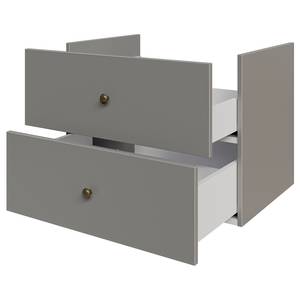 Meuble avec vasque Quickset 937 Bois manufacturé - Gris