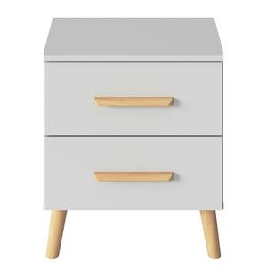 Table de chevet Skandi Gris soie - Hauteur : 54 cm