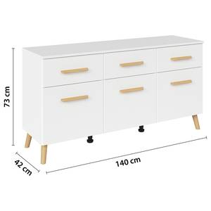 Sideboard Skandi Alpinweiß