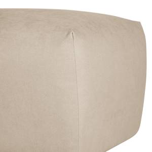 Polsterhocker Minaya Strukturstoff Kari: Taupe