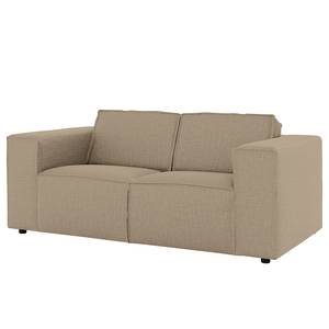 2-Sitzer Sofa Garciaz Webstoff Finja: Taupe