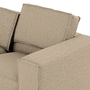 2-Sitzer Sofa Garciaz Webstoff Finja: Taupe