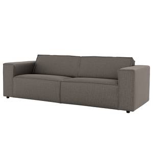 3-Sitzer Sofa Garciaz Webstoff - Webstoff Finja: Dunkelgrau