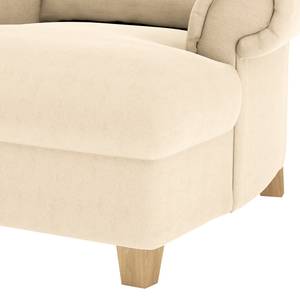 XXL-Sessel Purias Flachgewebe - Webstoff Caya: Beige